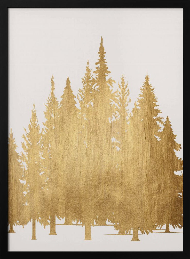 Tannenwald (goud) | Poster