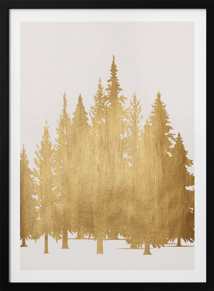 Tannenwald (goud) | Poster