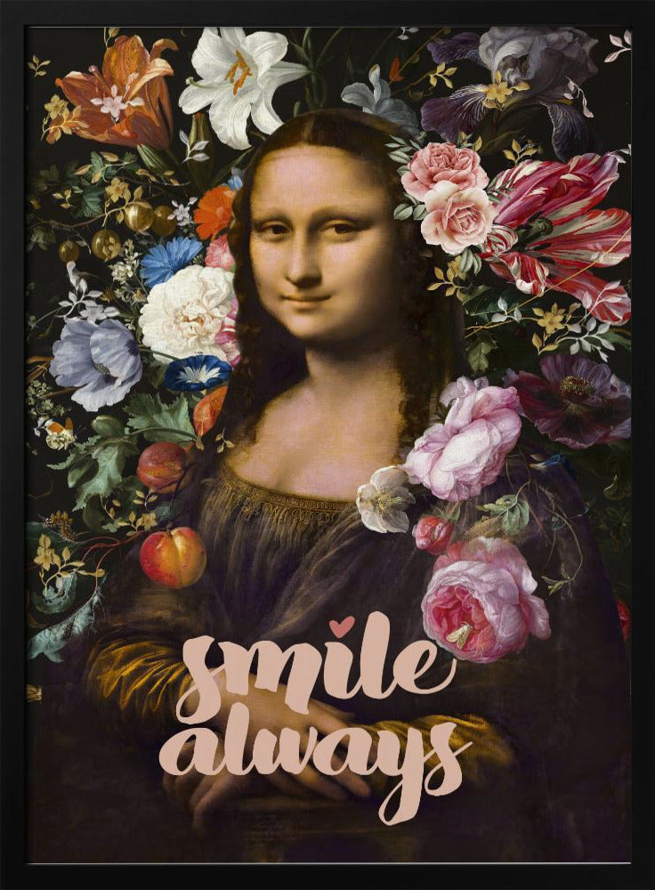 Lach altijd, Mona Lisa | Poster