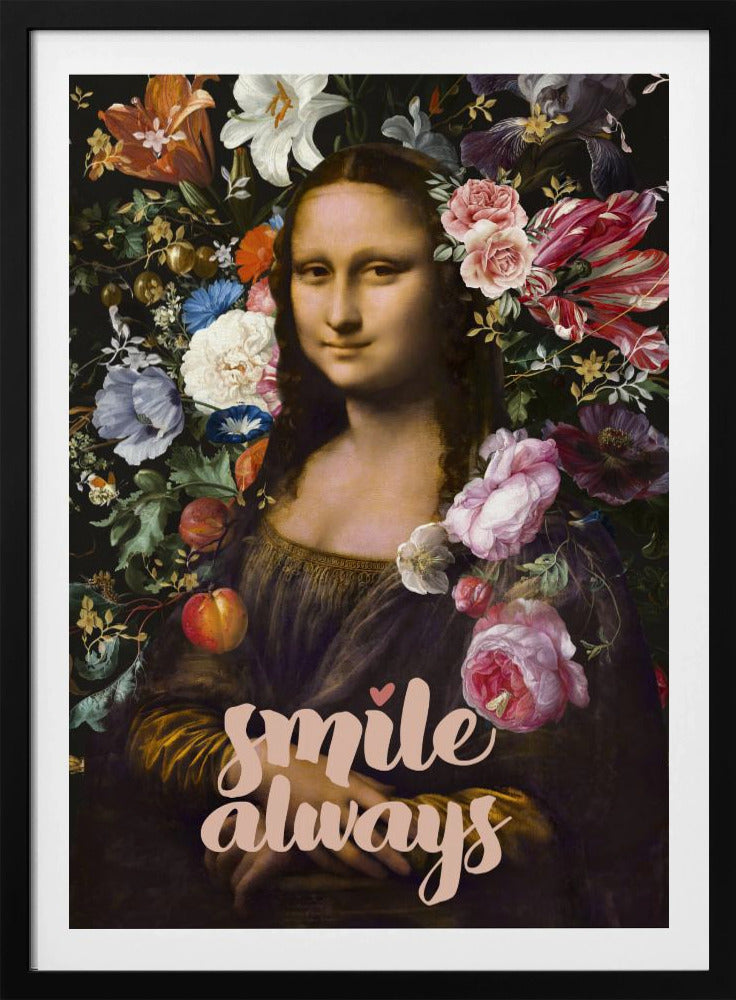 Lach altijd, Mona Lisa | Poster