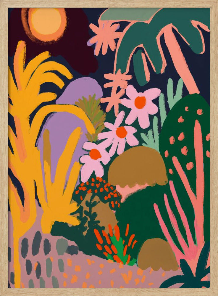 Levendige jungledroom | Poster