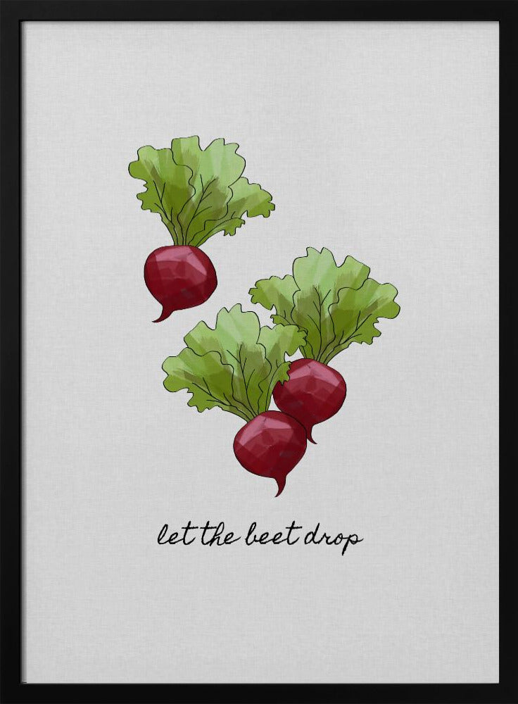 Laat de biet vallen | Poster