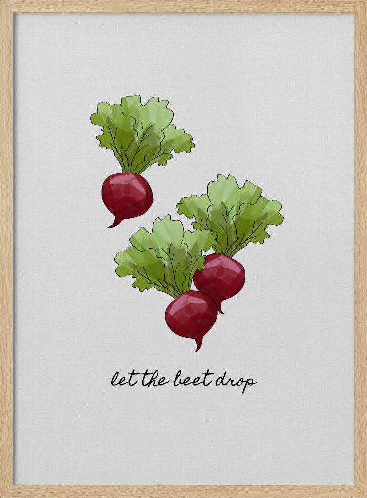 Laat de biet vallen | Poster