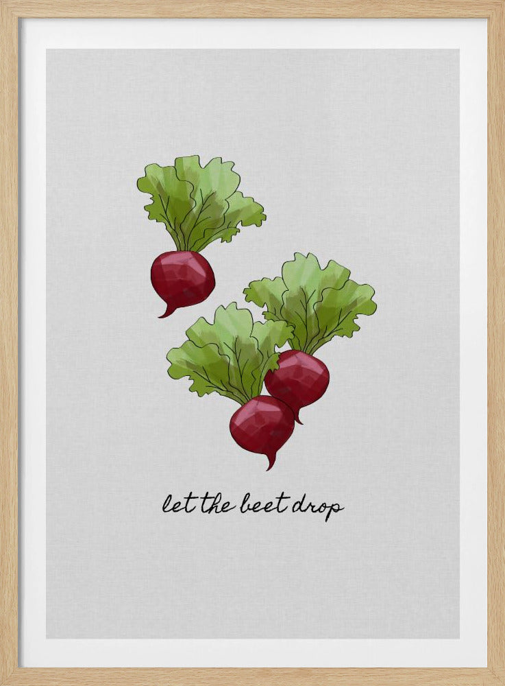 Laat de biet vallen | Poster