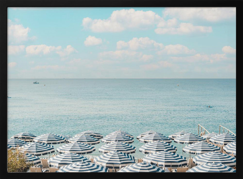 Strandparasols van de Franse Rivièra II | Poster
