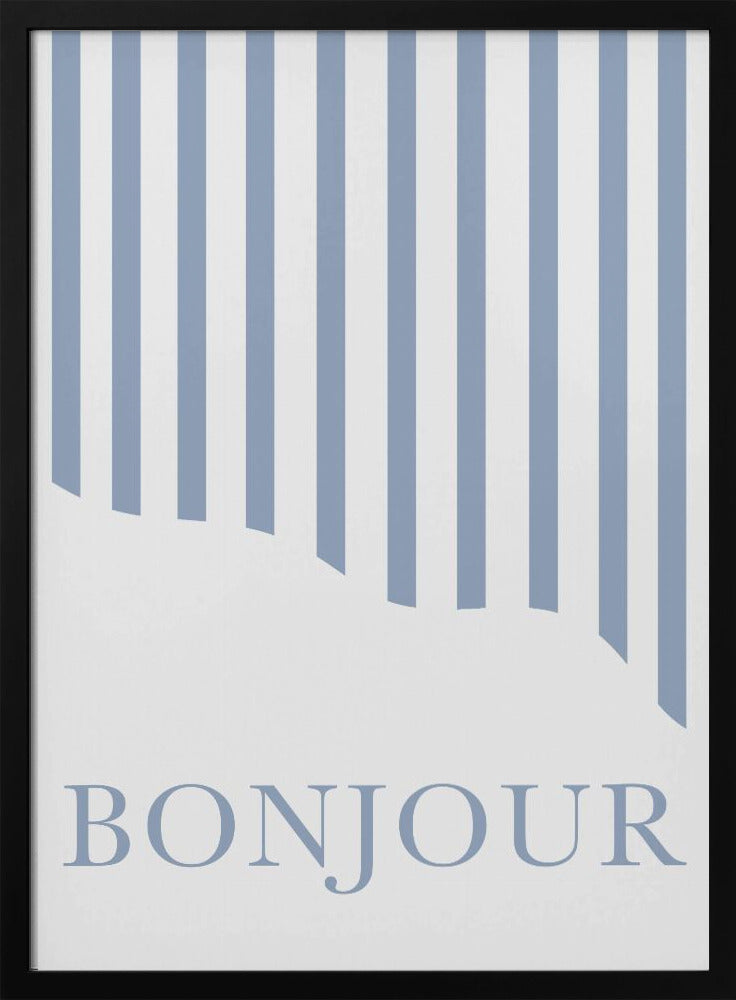 Bonjour Strepen | Poster