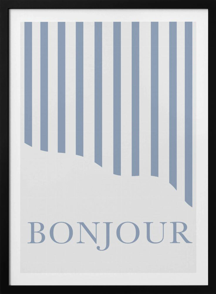 Bonjour Strepen | Poster