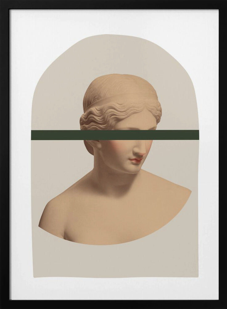 Artemis Mosterd en Groen | Poster