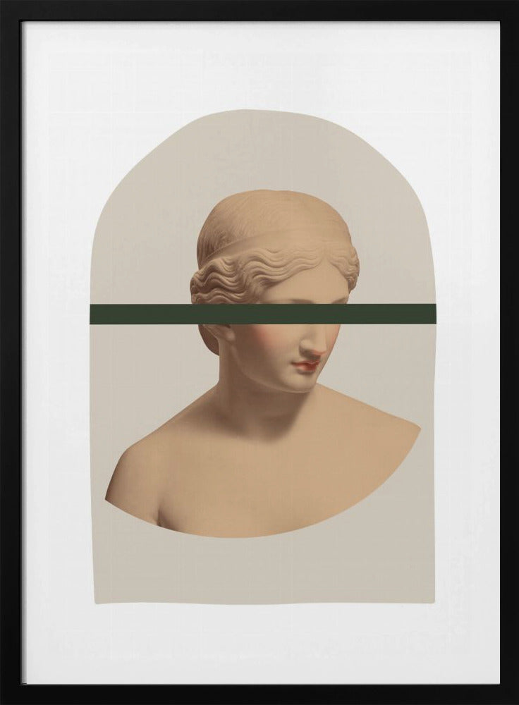 Artemis Mosterd en Groen | Poster