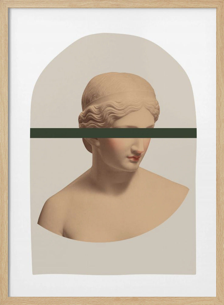 Artemis Mosterd en Groen | Poster