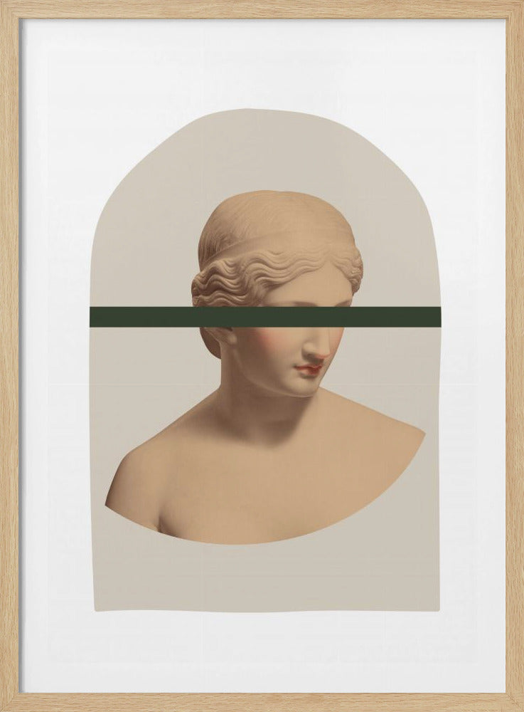 Artemis Mosterd en Groen | Poster