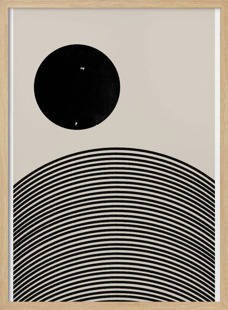 Orbiting Silhouette | Poster
