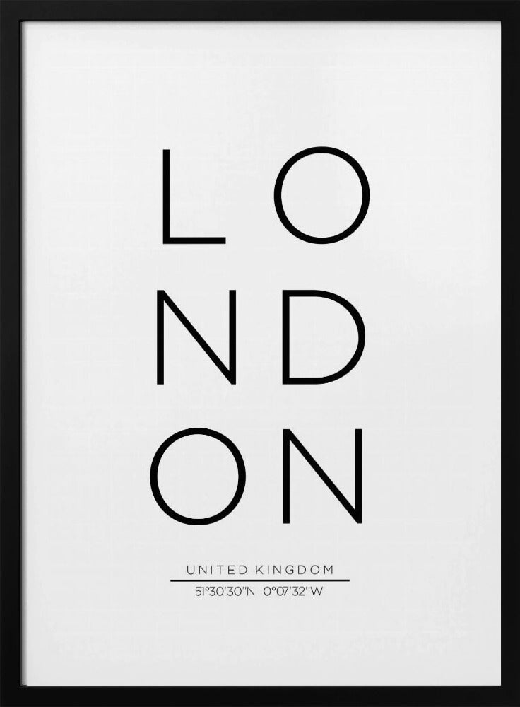 Vertical London Echo | Poster