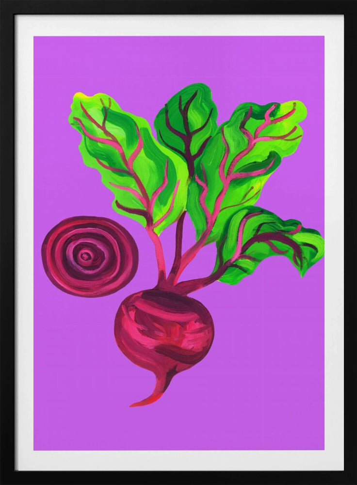 Bietenwerveling Paars | Poster