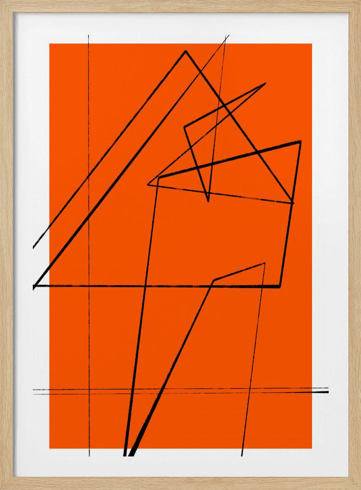 Geometrische Wirwar | Poster