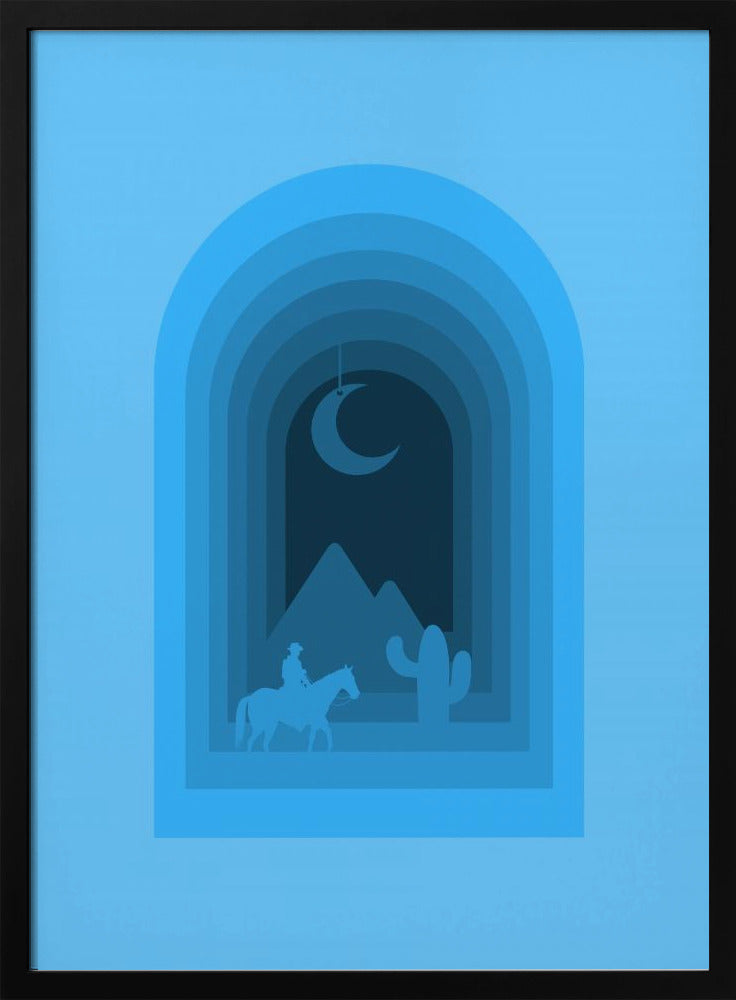 Woestijnmaanreis | Poster