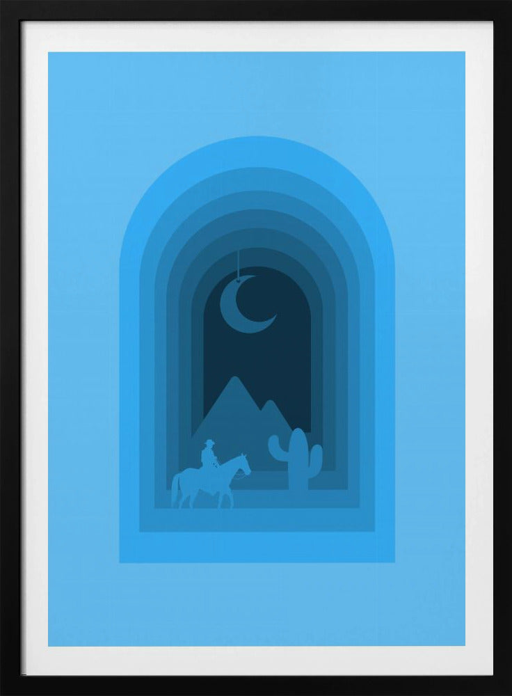 Woestijnmaanreis | Poster