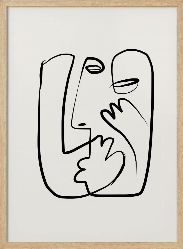 Grillige gezichten | Poster