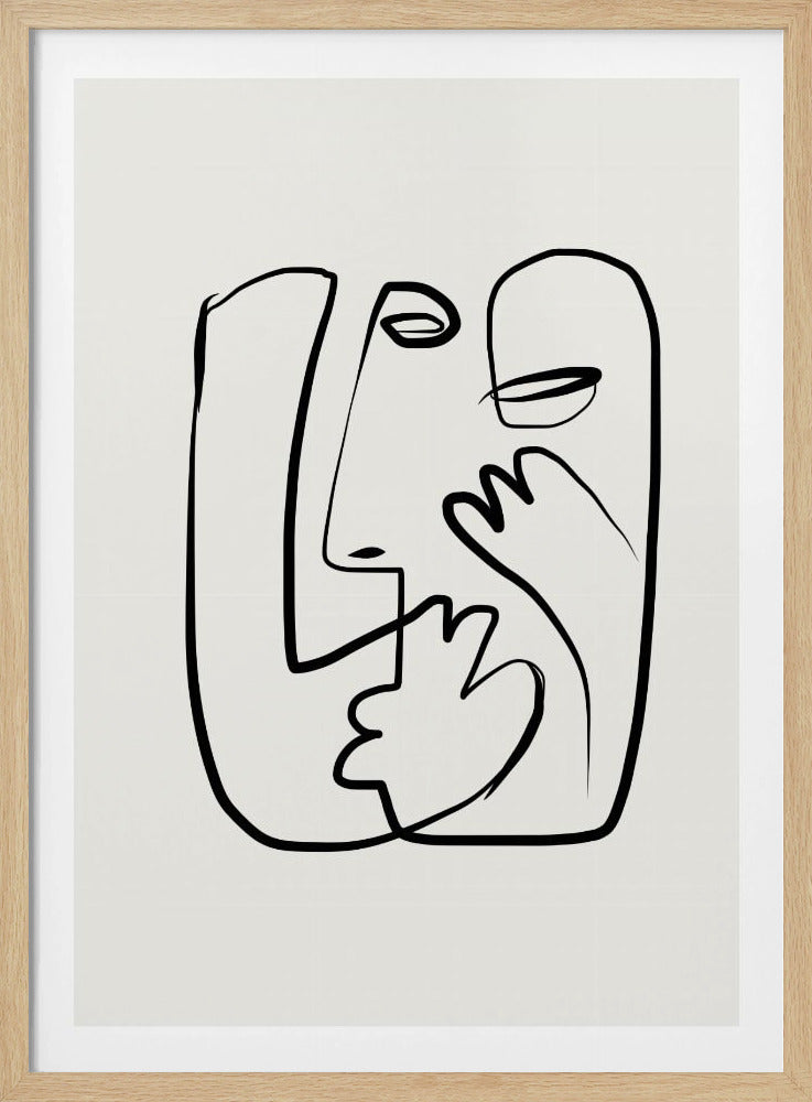 Grillige gezichten | Poster