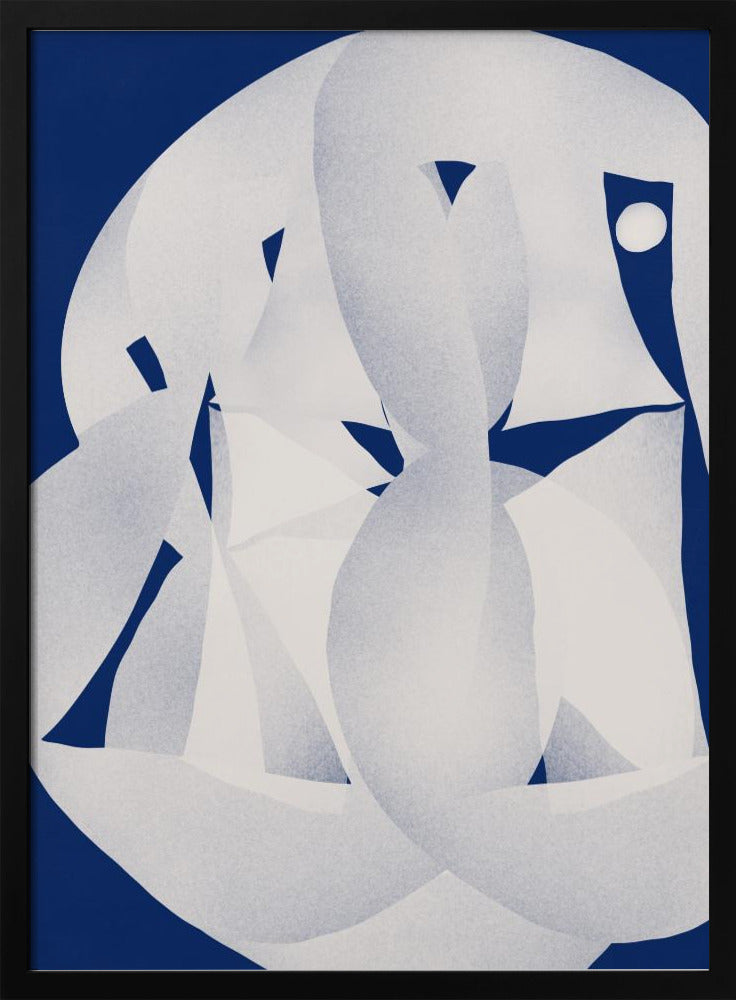 Papiersculptuur Abstract | Poster