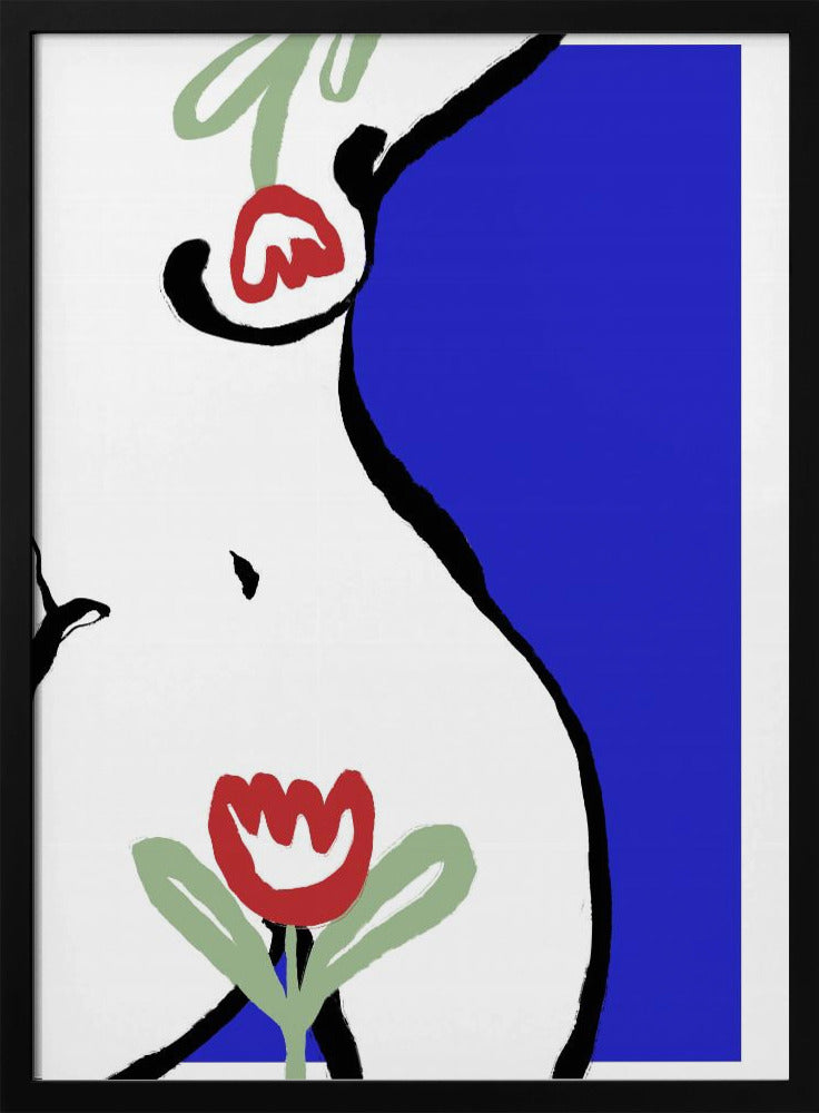 Bloeiend silhouet | Poster