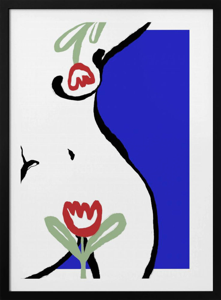 Bloeiend silhouet | Poster