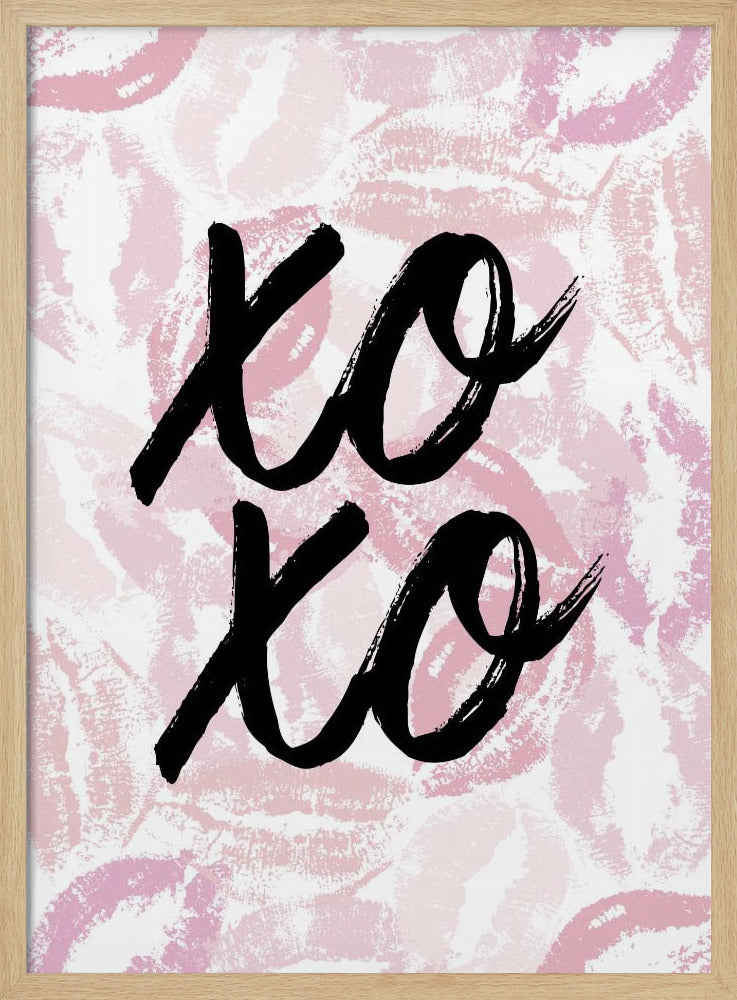 XO Kiss-afdruk | Poster