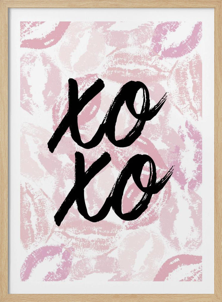 XO Kiss-afdruk | Poster