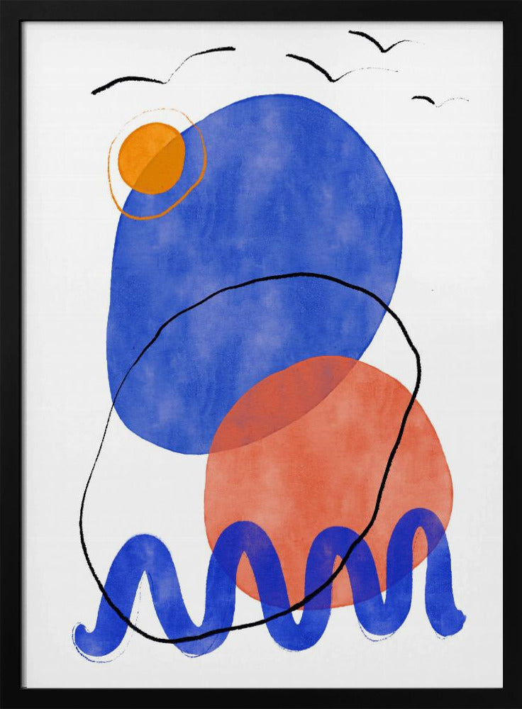 Abstracte Eenzaamheid | Poster