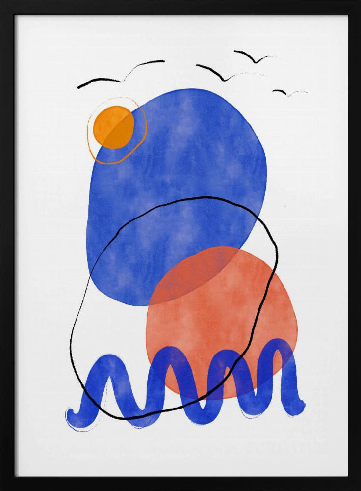 Abstracte Eenzaamheid | Poster