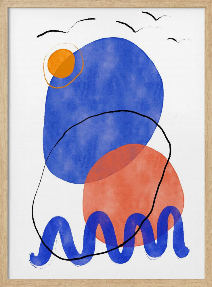 Abstracte Eenzaamheid | Poster