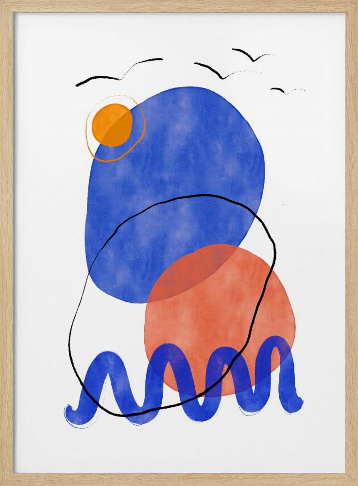 Abstracte Eenzaamheid | Poster