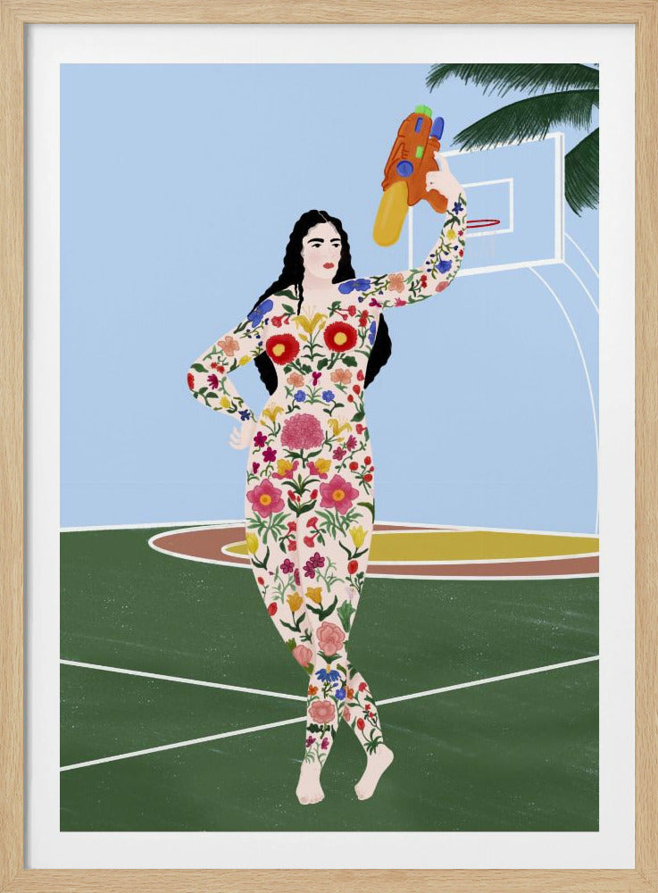 Een jonge dochter van de Hood | Poster