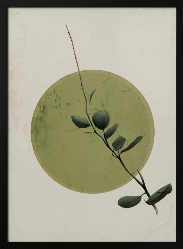 Groene Sereniteitscirkel | Poster