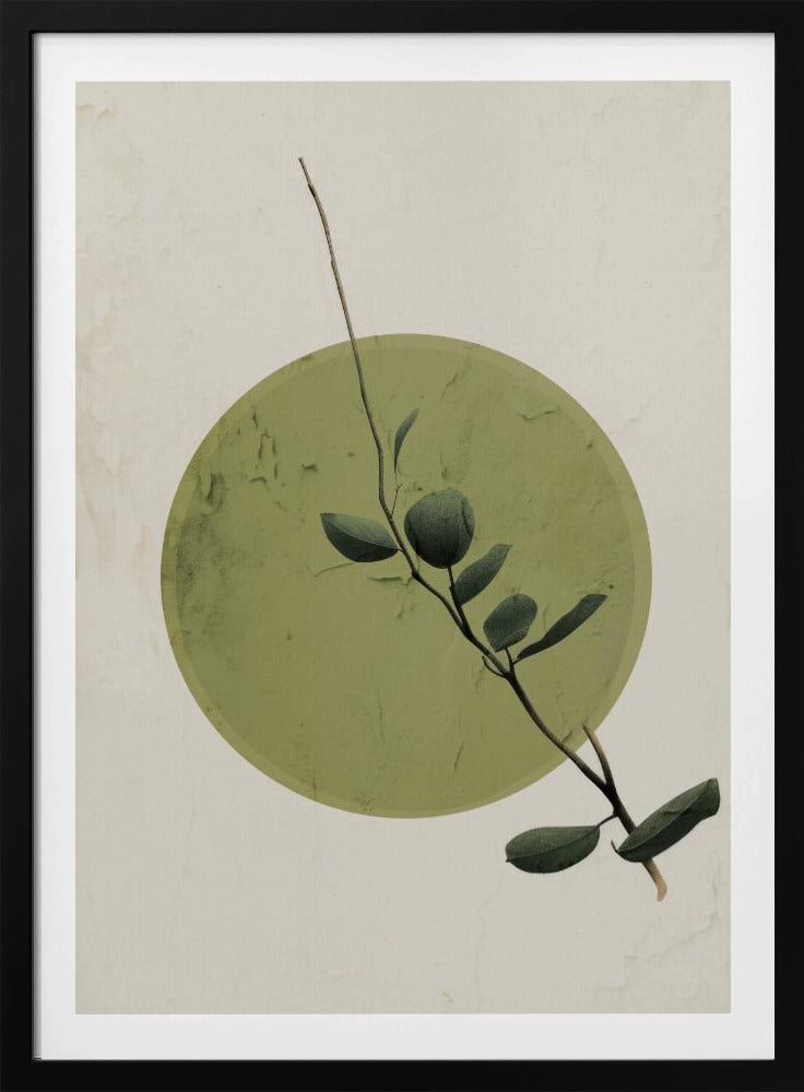Groene Sereniteitscirkel | Poster