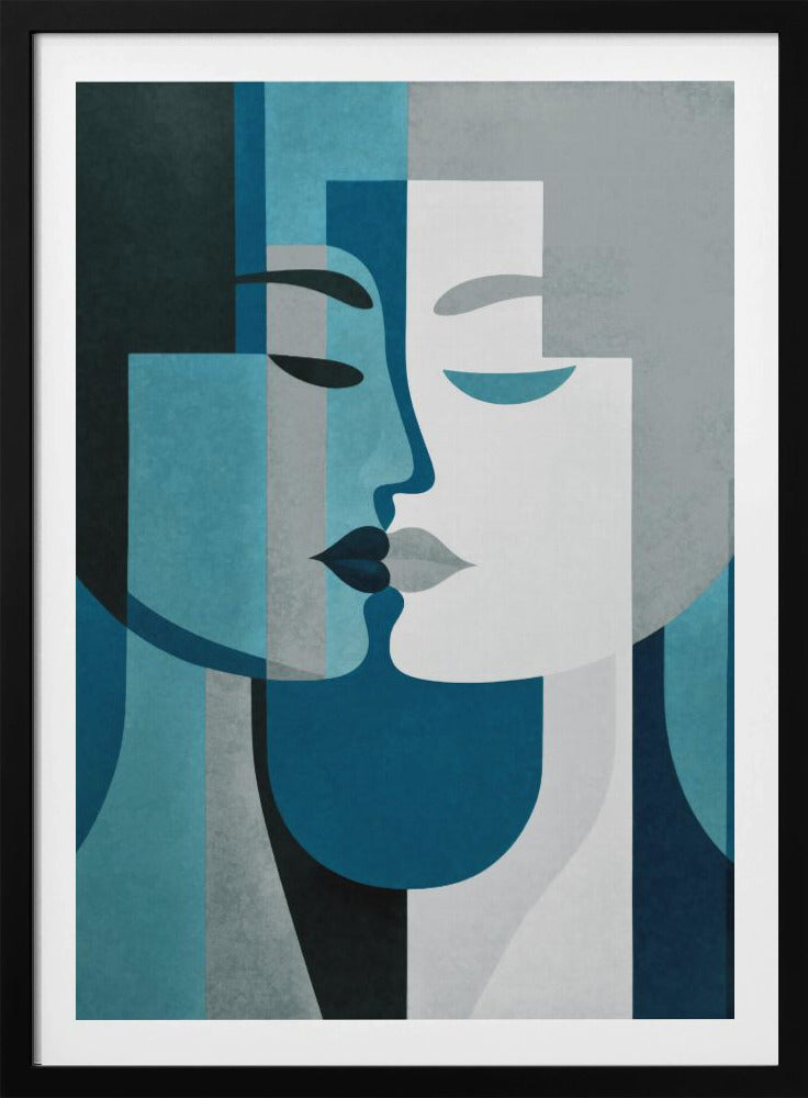 Kus me tealgrijs | Poster