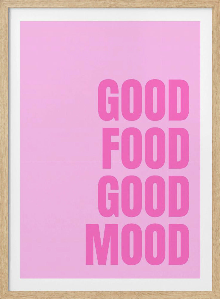 Alleen positieve vibes | Poster