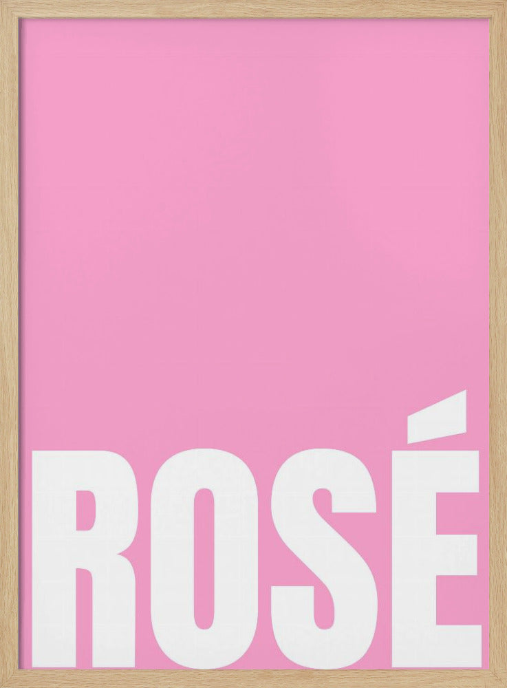 Roze Rosé Essence | Poster