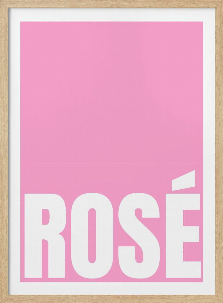Roze Rosé Essence | Poster