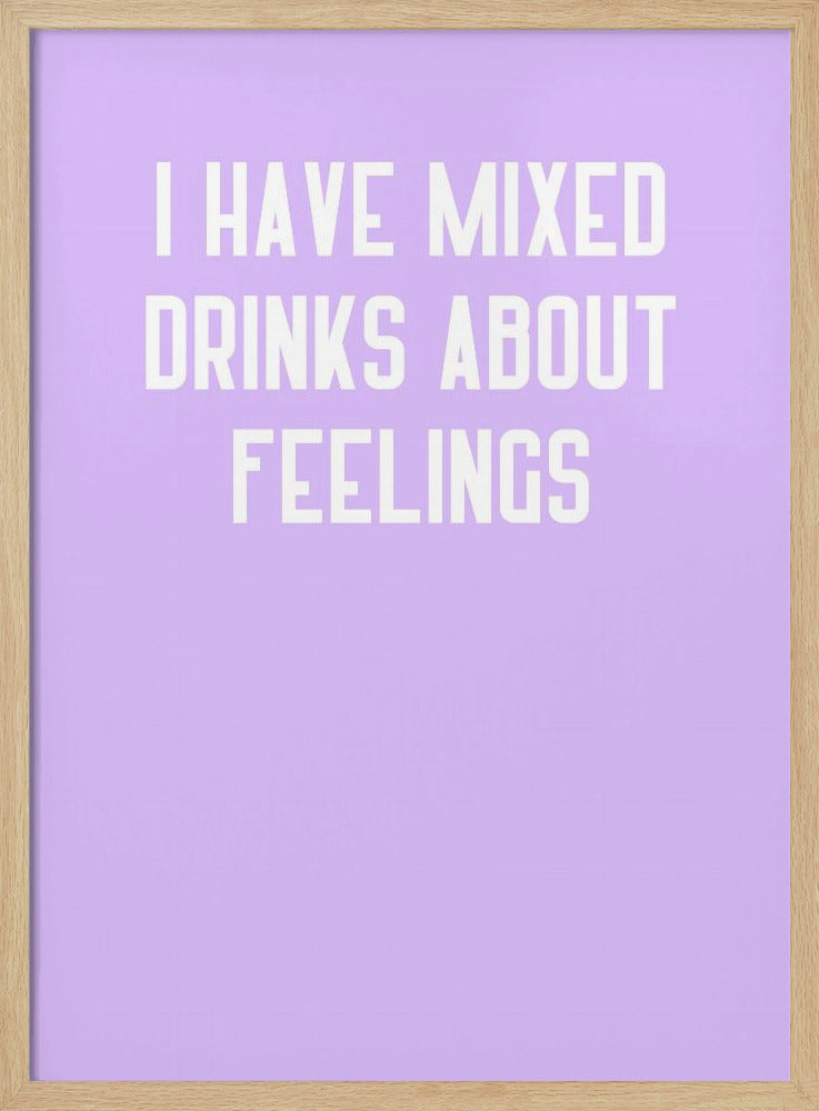 Gemengde emoties | Poster