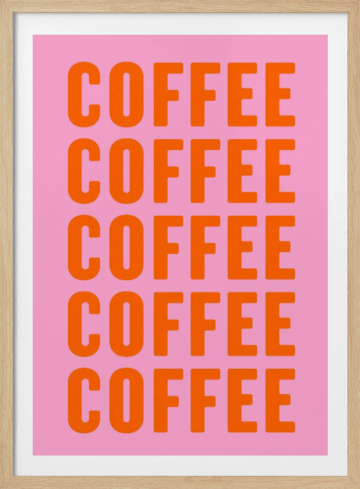 Buzz voor koffie | Poster