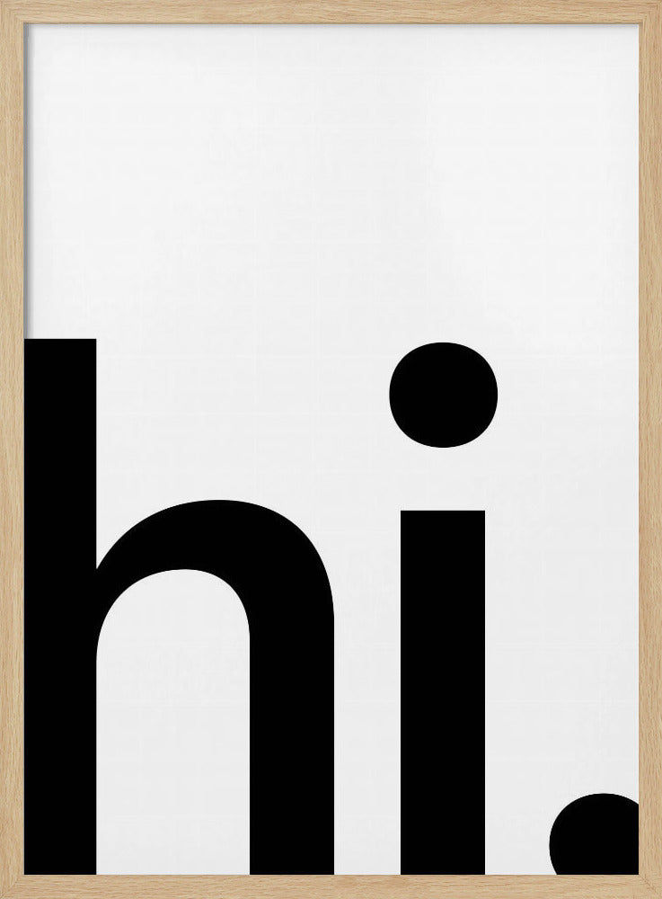 Gedurfd minimalisme | Poster