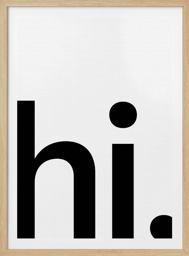 Gedurfd minimalisme | Poster