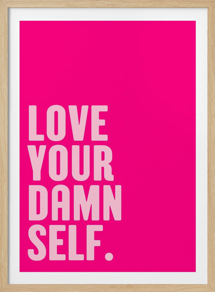 Zelfliefde met lef | Poster
