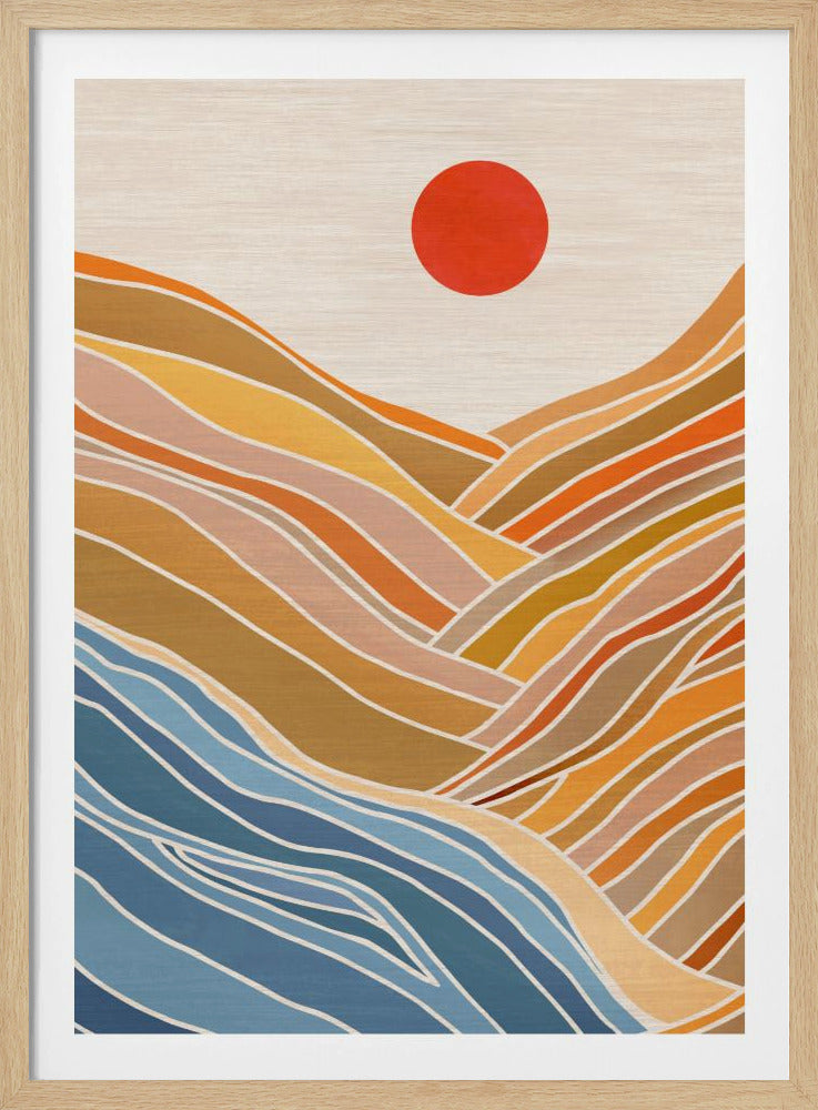 Strandzicht | Poster