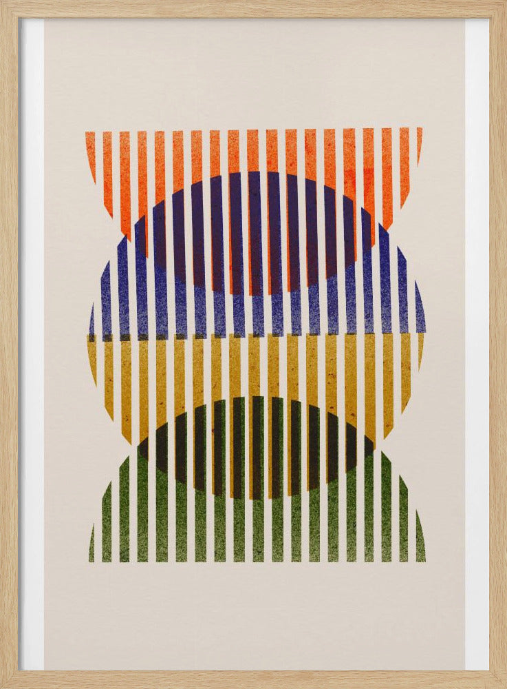 Gestreept Spectrum | Poster