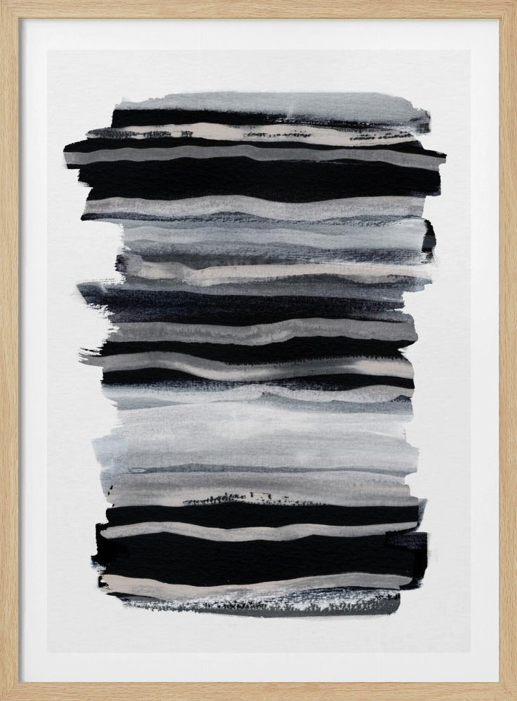 Abstract Brush Strokes 68 | Poster