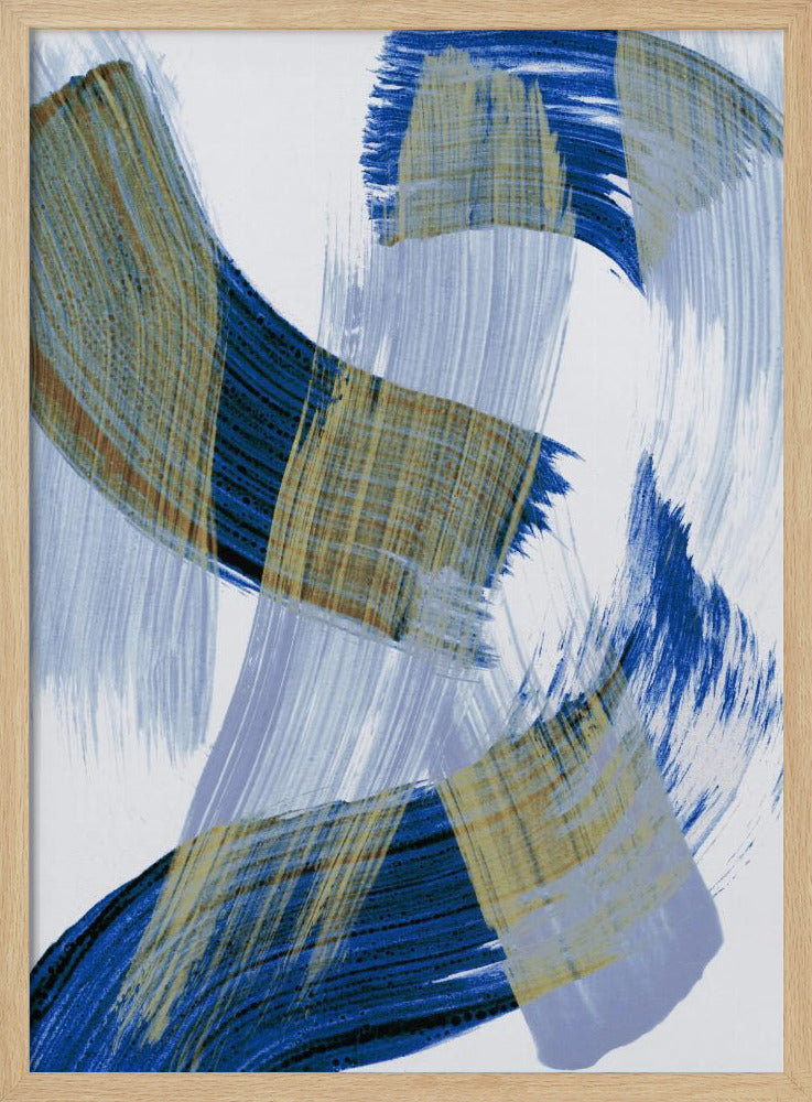 Abstract Brush Strokes 13 | Poster