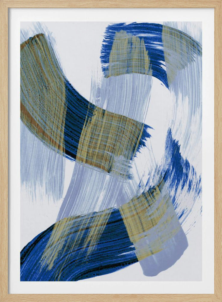 Abstract Brush Strokes 13 | Poster
