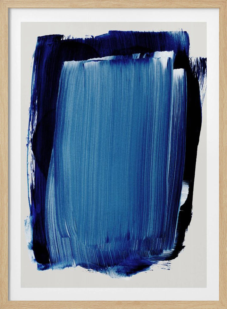 Abstract Brush Strokes 112 | Poster